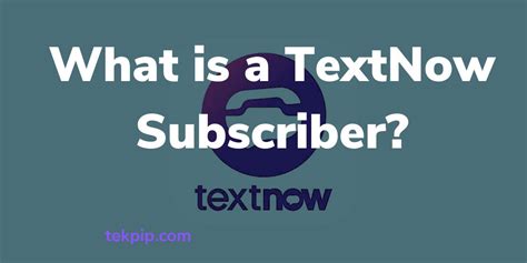Textnow subscriber. Things To Know About Textnow subscriber. 